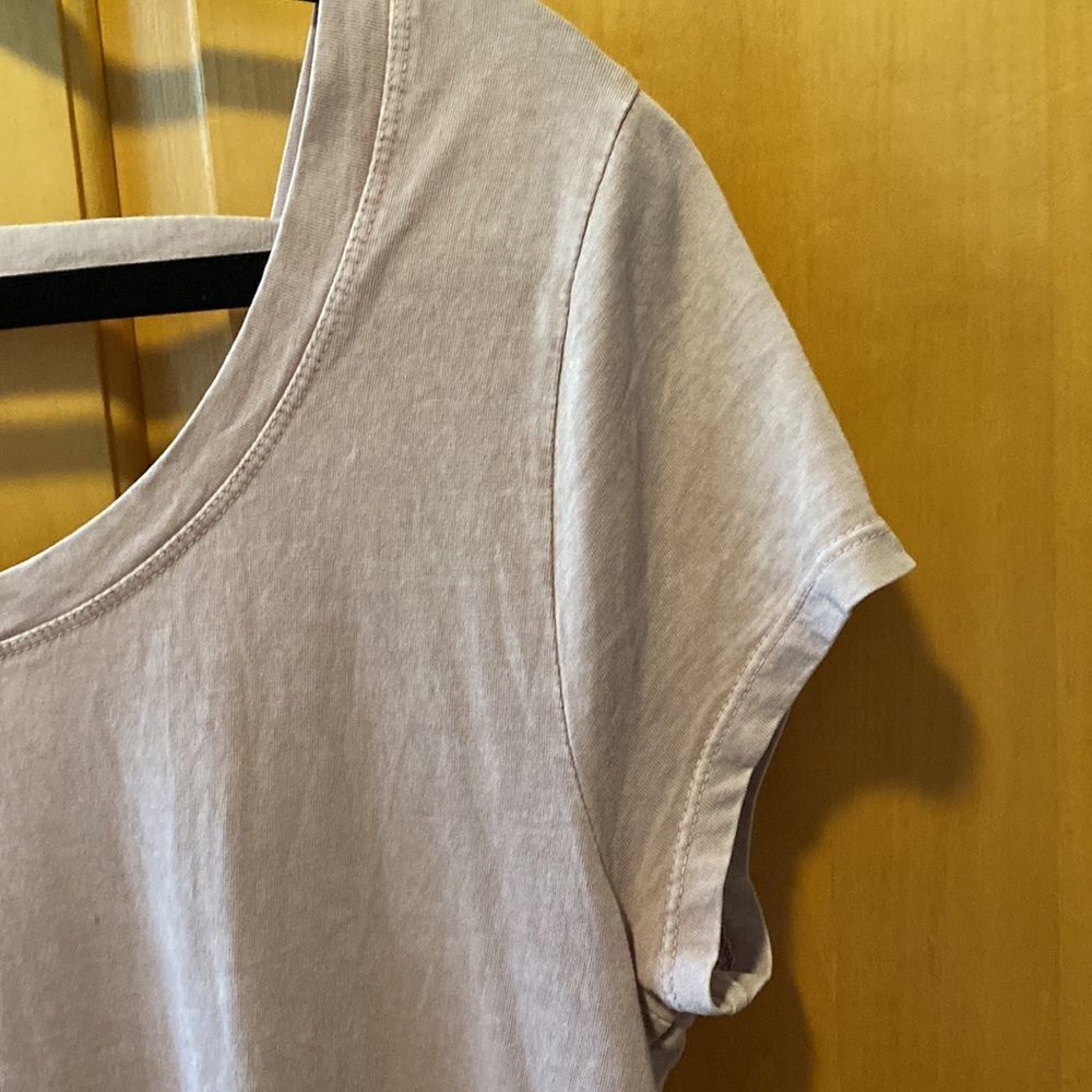 Dusty salt wash pink cotton dress - Picture 2 of 4